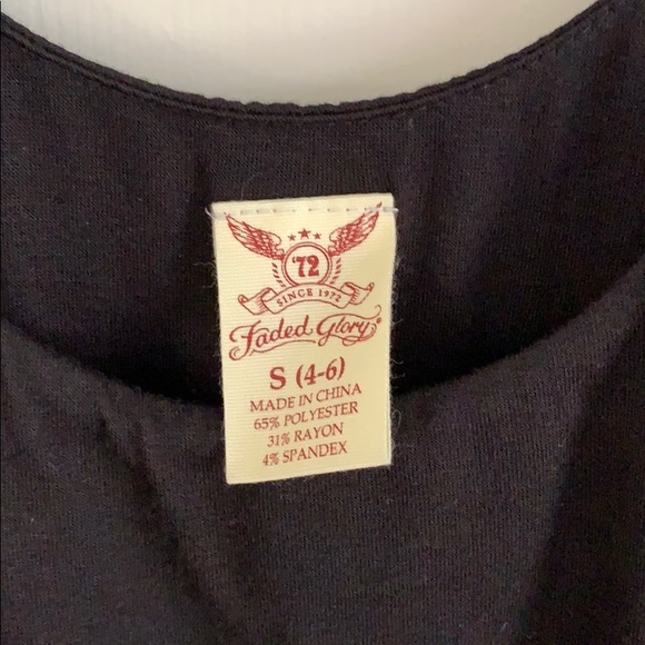 Faded Glory Sleeveless Little Black Dress - Picture 6 of 8